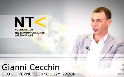 Entrevista de Gianni Cecchin para la 19ª edición de la Noche de las Telecomunicaciones Valencianas