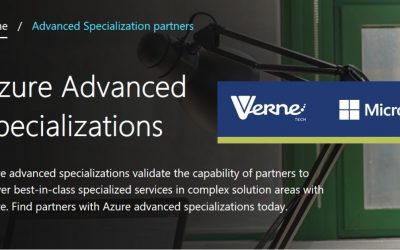 Verne consigue la competencia avanzada de «Migración de Windows y SQL Server a Azure»