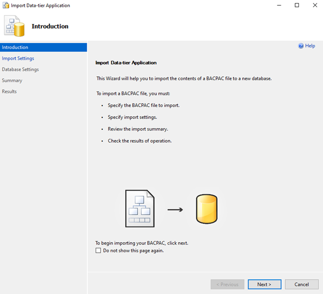 introduction-import-data-tier-application